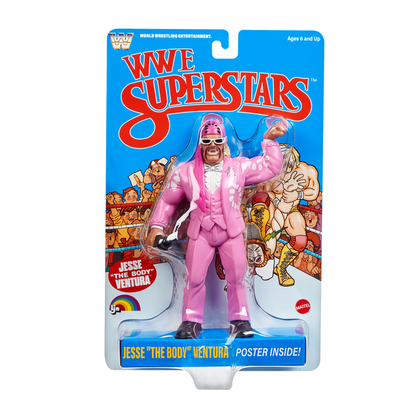 Jesse The Body Ventura - Wwe Ljn Wwe Superstars Basic Series 2