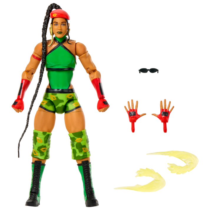 Bianca Belair As Cammy - Wwe X Street Fighter Elite Collection Series 2