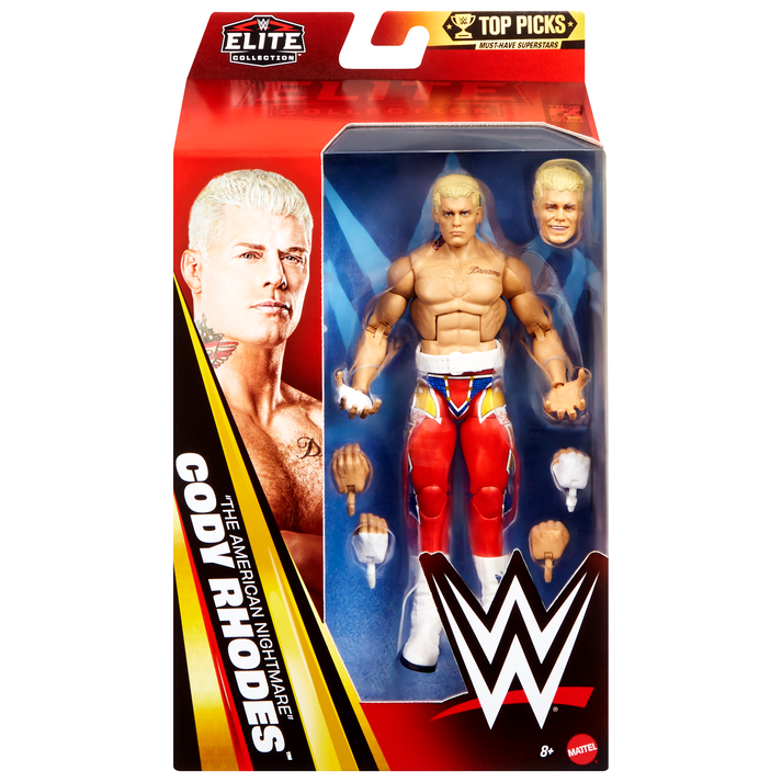 Cody Rhodes - Wwe Elite Top 2025 Wave 5