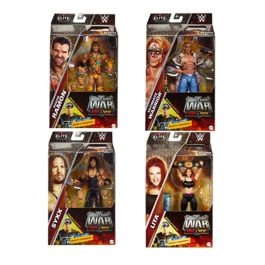 Wwe Elite Monday Night Wars Series 5 Set Of 4