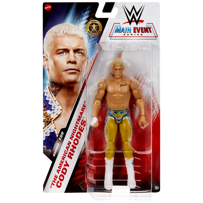 Cody Rhodes - Wwe Mattel Basic Series 159 Action Figure