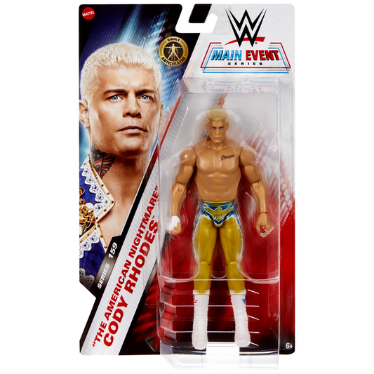 Cody Rhodes - Wwe Mattel Basic Series 159 Action Figure