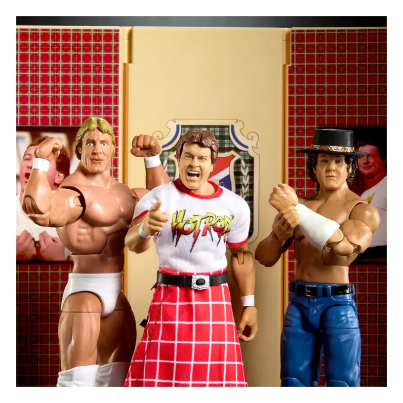 Piper'S Pit 3-Pack: Mr. Wonderful Rowdy  &  Bob Orton Wwe Elite Exclusive