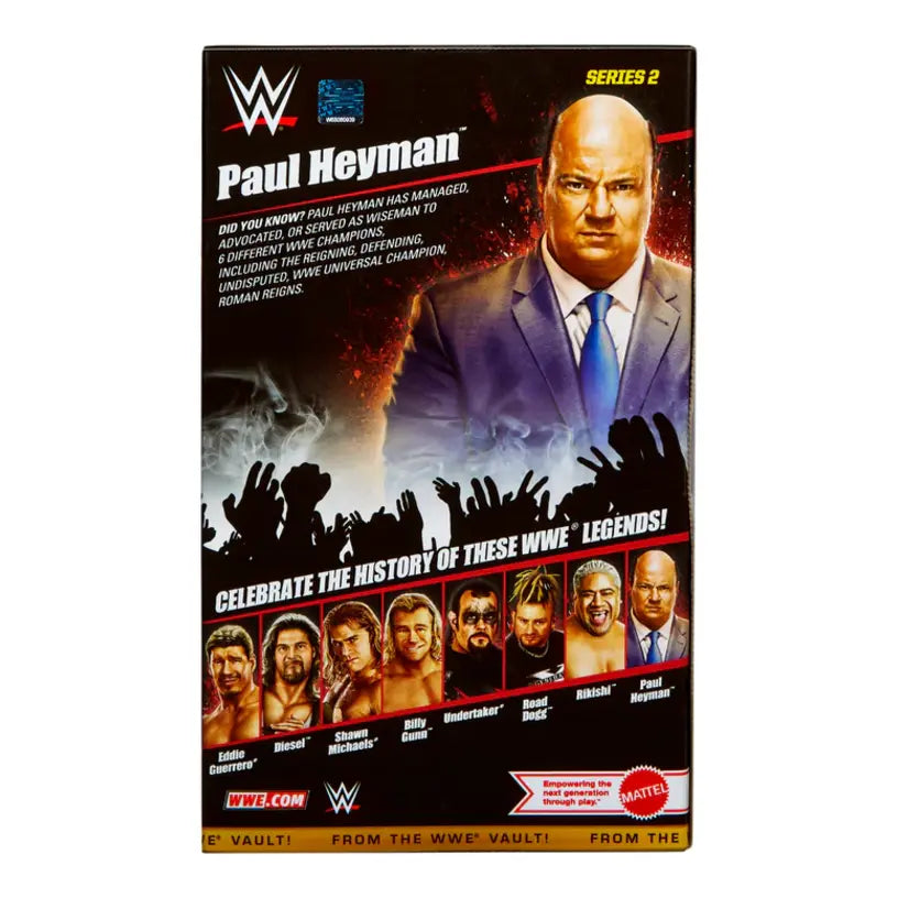 Paul Hayman - Wwe Elite Vault Series 2 Figure