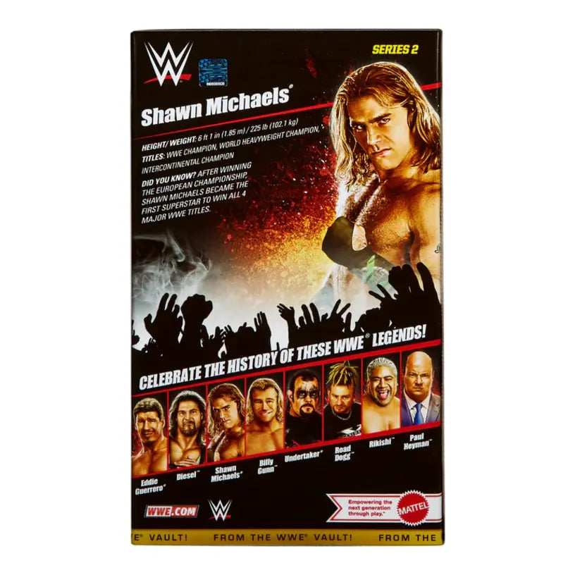 Shawn Michaels - Wwe Elite Vault Series 2 Figure