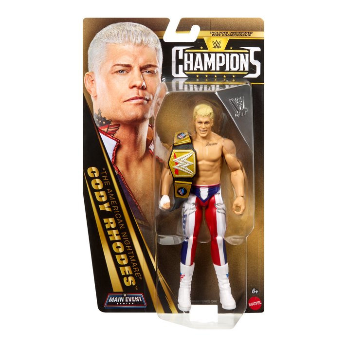 "The American Nightmare" Cody Rhodes - Wwe Main Event Champions Series 6