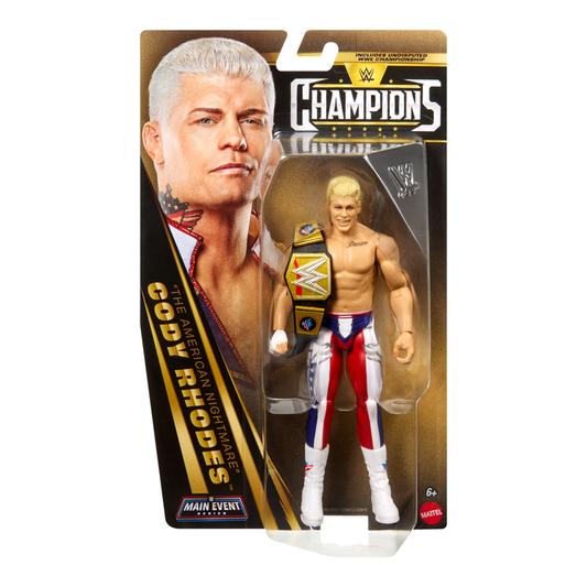 "The American Nightmare" Cody Rhodes - Wwe Main Event Champions Series 6