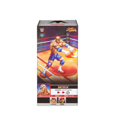 Batista As Sagat - Wwe X Street Fighter Elite Collection Series 2