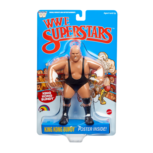 King Kong Bundy - Wwe Ljn Wwe Superstars Basic Series 2