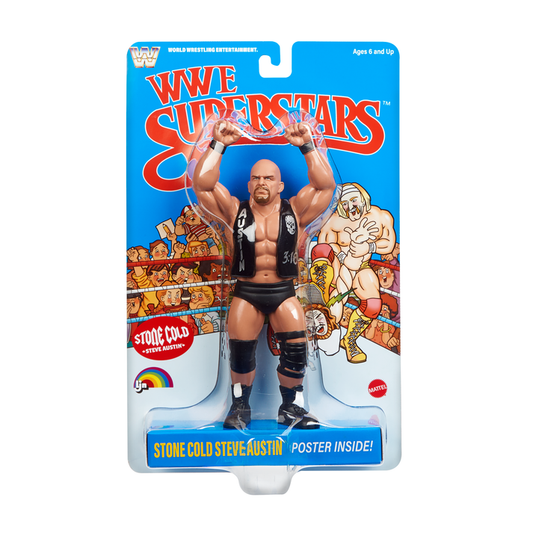 Stone Cold Steve Austin - Wwe Ljn Wwe Superstars Basic Series 2