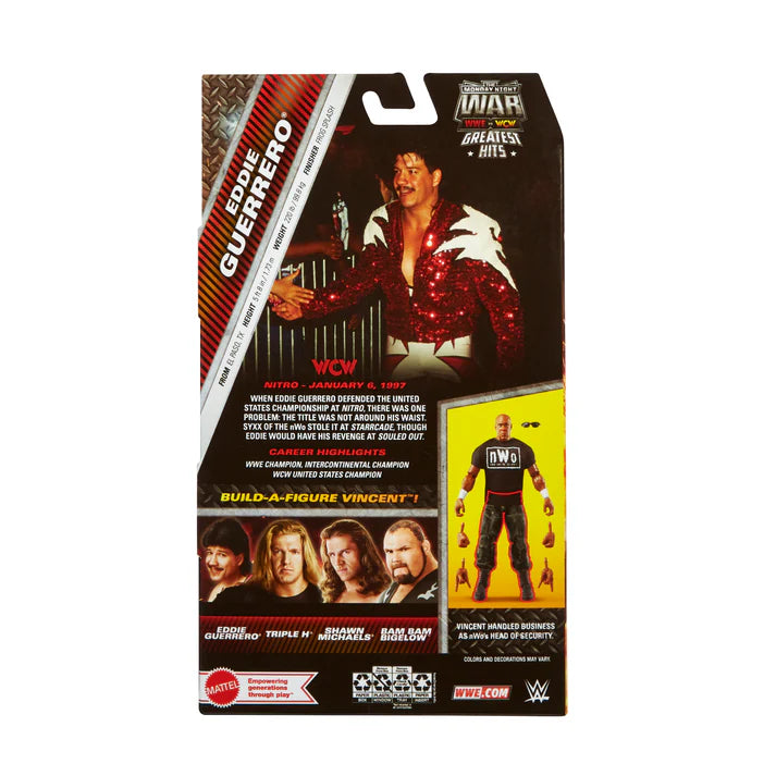 Eddie Guerrero - WWE Elite Monday Night Wars Greatest Hits 1 Imperfect Pkg