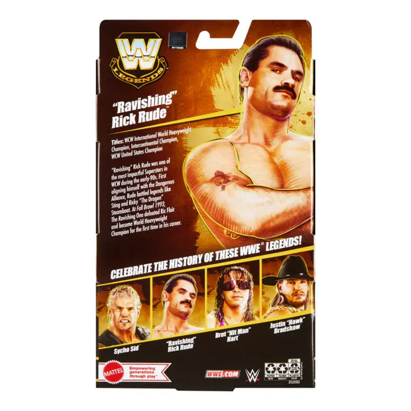 Ravishing Rick Rude - Wwe Elite Legends 25 Figure