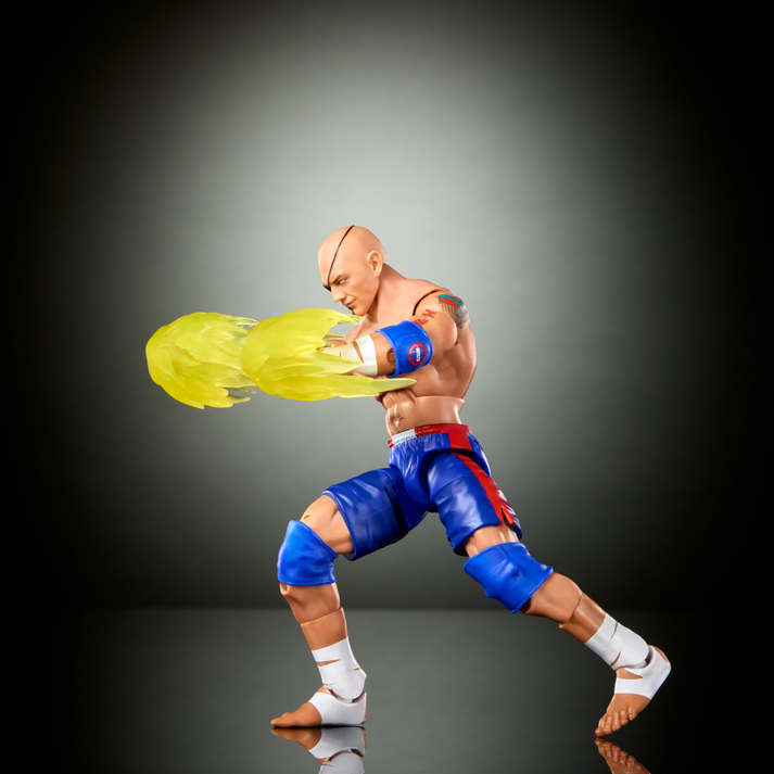 Batista As Sagat - Wwe X Street Fighter Elite Collection Series 2