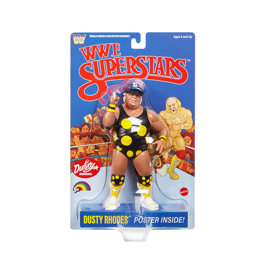 Dusty Rhodes -  Wwe Ljn Wwe Superstars Basic Series 1