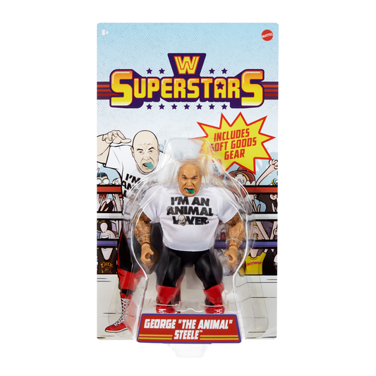 George The Animal Steele - Wwe Superstars Series 15 Basic Figure