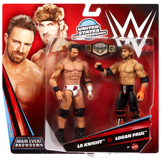 La Knight Vs Logan Paul - Wwe Basic Championship Showdown Series 24