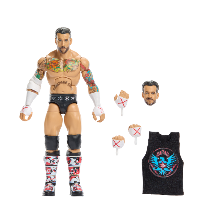 Cm Punk - Wwe Elite Survivor Series Top Picks dmg pkg