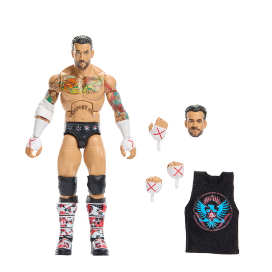 Cm Punk - Wwe Elite Survivor Series Top Picks dmg pkg