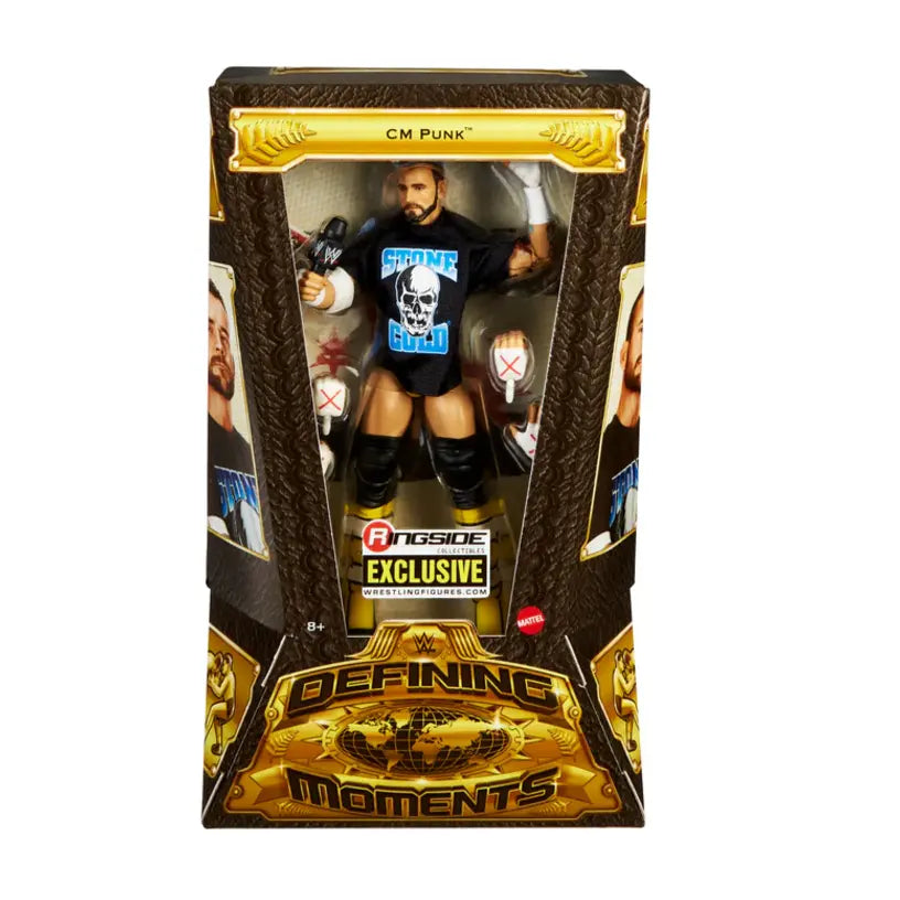 Cm Punk - Wwe Elite Ringside Excl Defining Moments Series 2