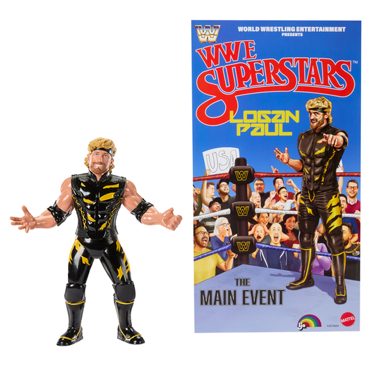 Logan Paul Chase - Wwe Ljn Wwe Superstars Basic Series 1