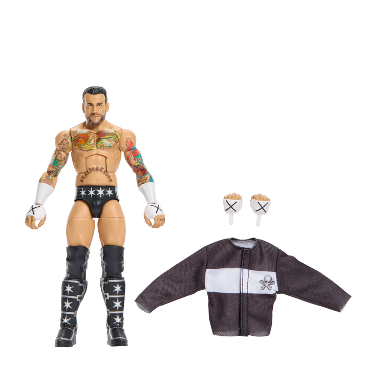Cm Punk - Wwe Elite 124 Figure