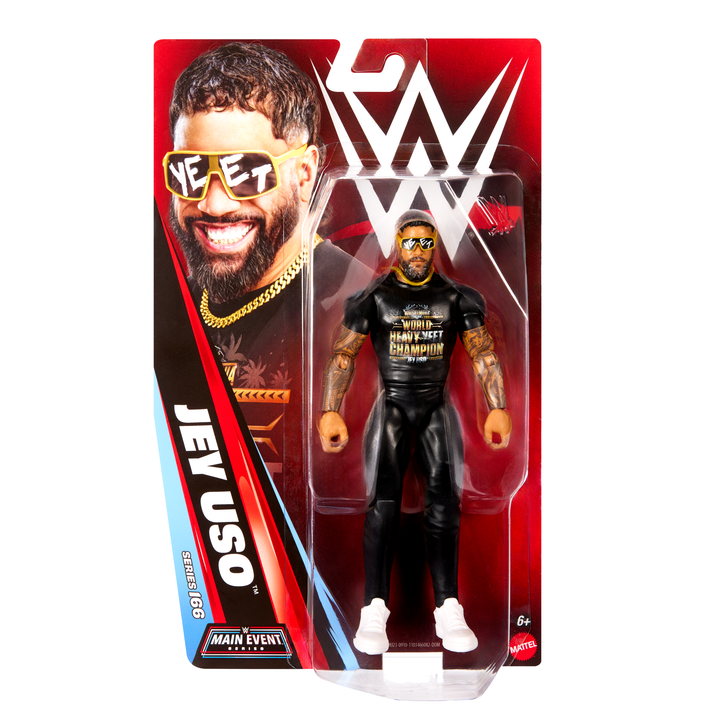 Jey Uso - Wwe Main Event Series 166 Action Figure