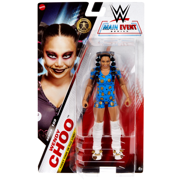 Wendy Choo Chase - Wwe Mattel Basic Series 159 Action Figure