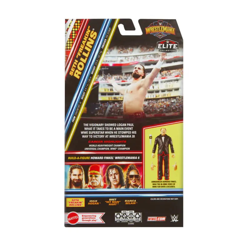 Bret Hart - Wwe Elite Wrestlemania 41 Figure