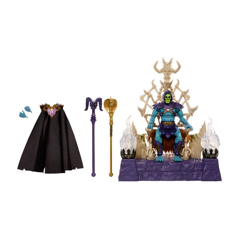 MOTU Masterverse Skeletor and Havoc Throne Figure Set - Fan Channel Exclusive