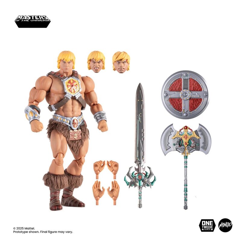 200X He-Man 1:12 Scale Masters Of The Universe Action Figure