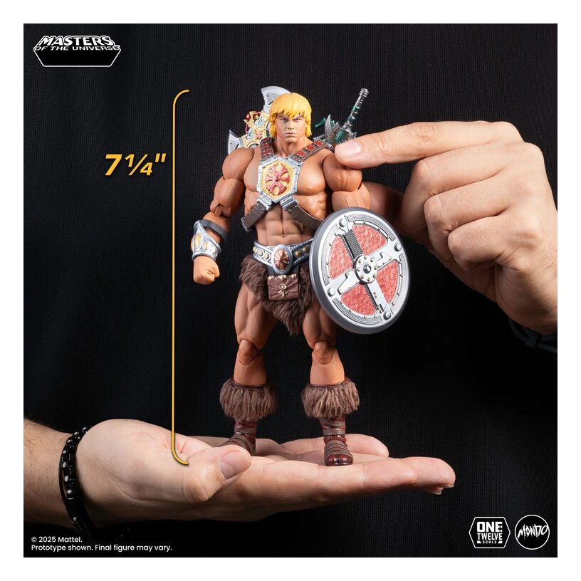 200X He-Man 1:12 Scale Masters Of The Universe Action Figure