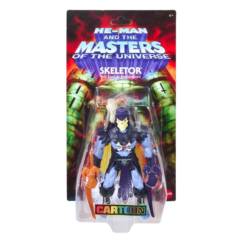 200X Skeletor Cartoon Usa - Masters Of The Universe Cartoon Origins Wave 29