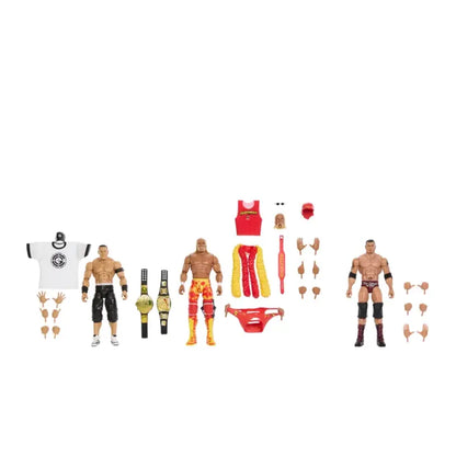 2026 Wwe Elite Collection Raw 3-Pack: John Cena, Hulk Hogan & Batista [Exclusive]