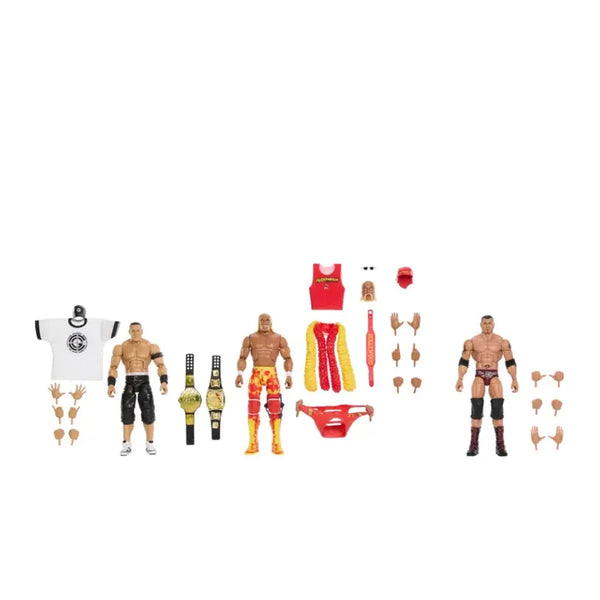 2026 Wwe Elite Collection Raw 3-Pack: John Cena, Hulk Hogan & Batista [Exclusive]