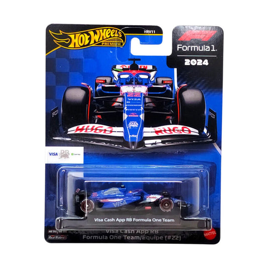 Hot Wheels Premium Visa Cash App Rb Formula 1 Team #22
