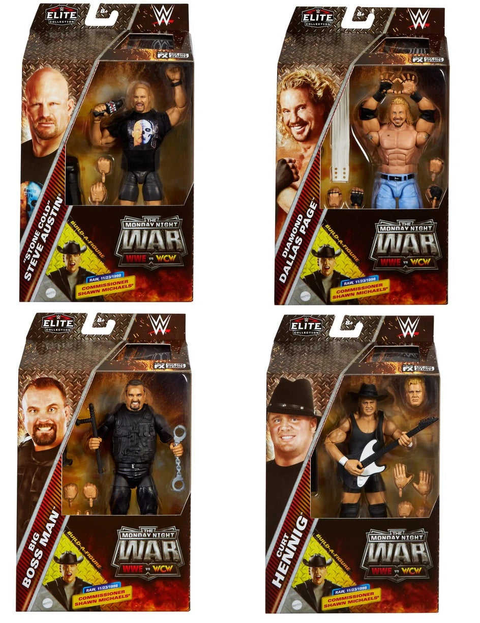 WWE Elite Monday Night Wars Series 4 Set of 4 Figures