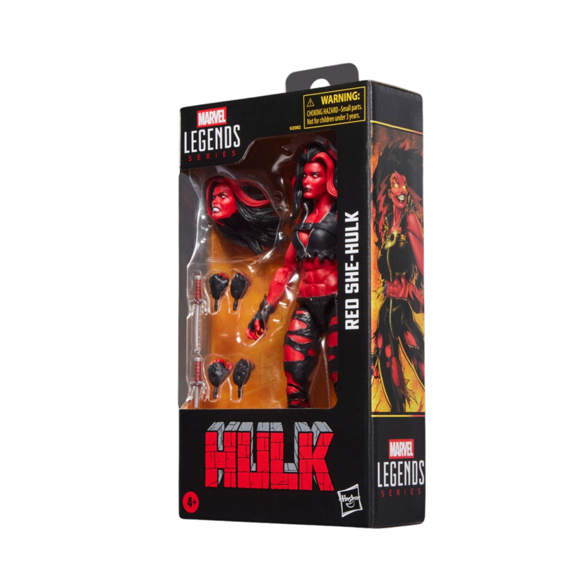 Marvel Legends Series Red She-Hulk 6-Inch Action Figure