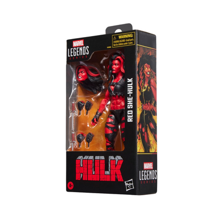 Marvel Legends Series Red She-Hulk 6-Inch Action Figure