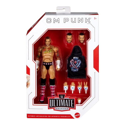 Cm Punk - Wwe Ultimate Series 27 Figure