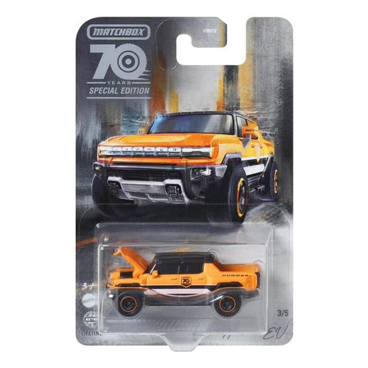 Hummer Ev Matchbox Moving Parts 70 Years Special Edition