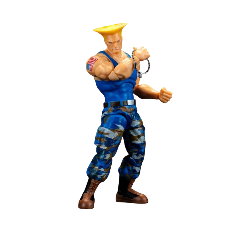 Street Fighter Ii - Guile (Player 2) 6" Figure