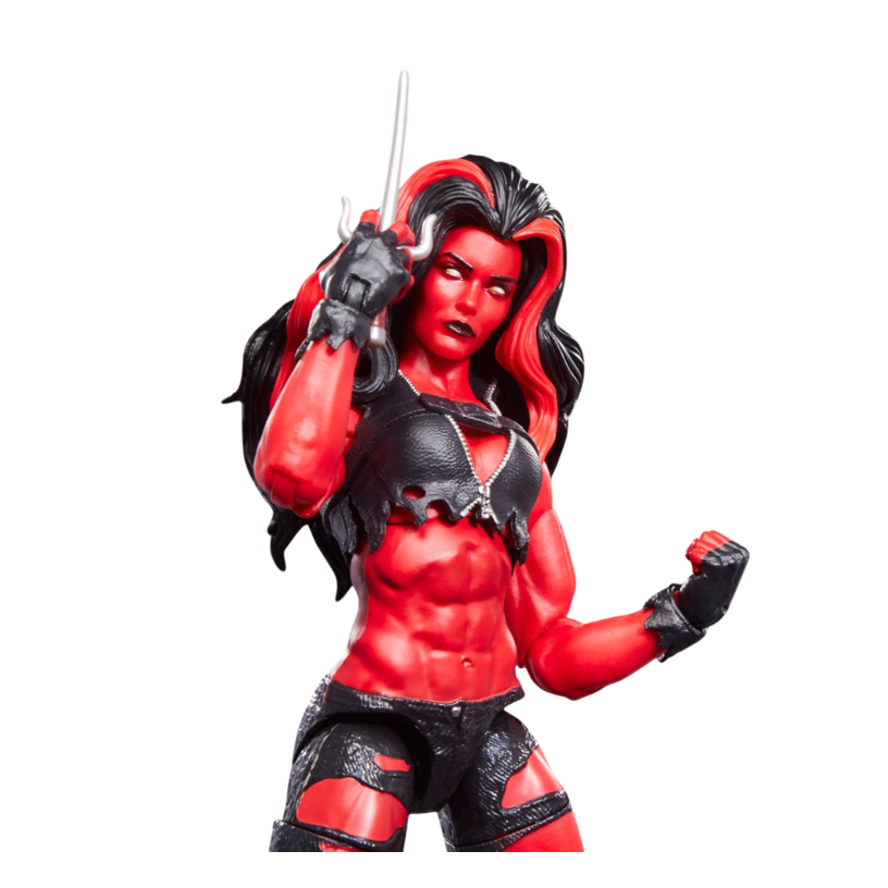 Marvel Legends Series Red She-Hulk 6-Inch Action Figure