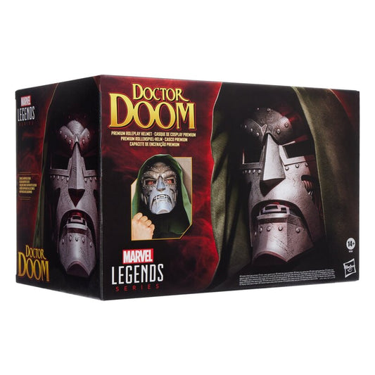 Fantastic Four Marvel Legends Doctor Doom Premium Roleplay Helmet Prop Replica