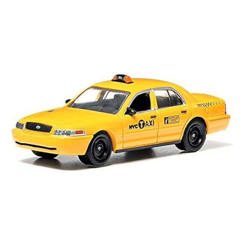 Greenlight 2011 Ford Crown Victoria Yellow Nyc Taxi Cab