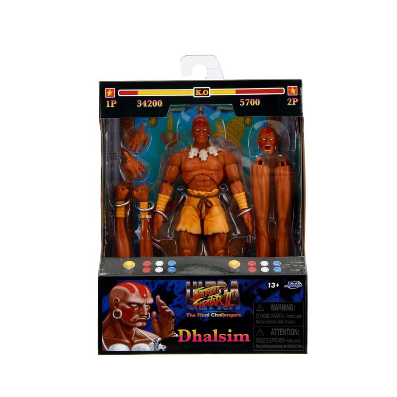 Dhalsim - Ultra Street Fighter II 6-Inch Action Figure