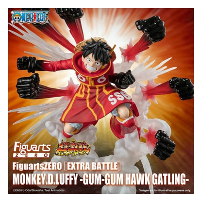 One Piece - Figuartszero(Extra Battle) - Monkey D. Luffy (Gum-Gum Hawk Gatling)