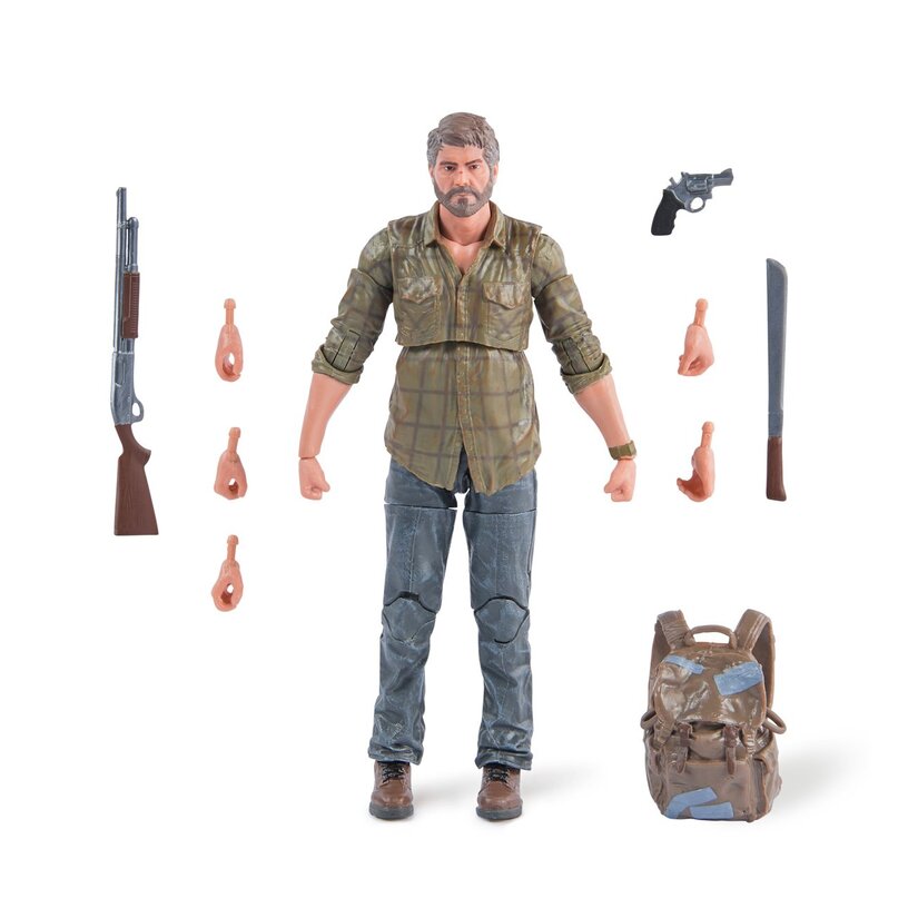 The Last Of Us Shapes Collection Joel And Ellie 6-Inch Action Figure 2-Pack