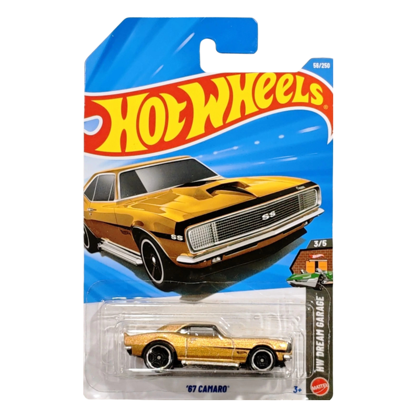 Hot Wheels 67 Camaro 56/250 Vehicle