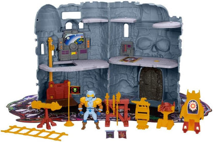 Masters Of The Universe Vintage Castle Grayskull Playset With Spaceman Figure