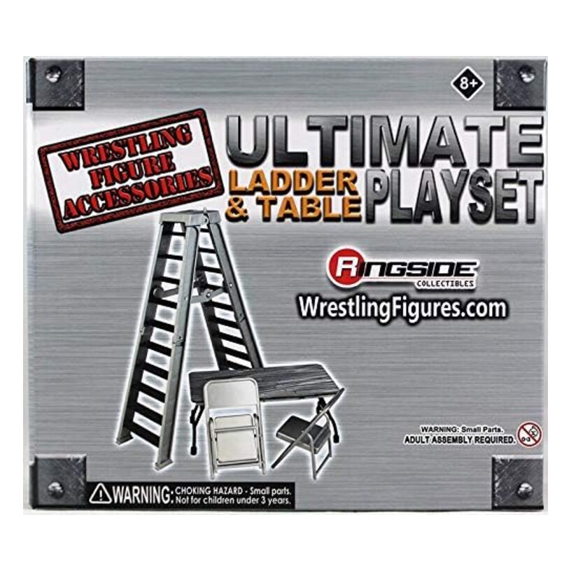 Wwe Ultimate Ladder Table And Chair Accessories Pack Silver